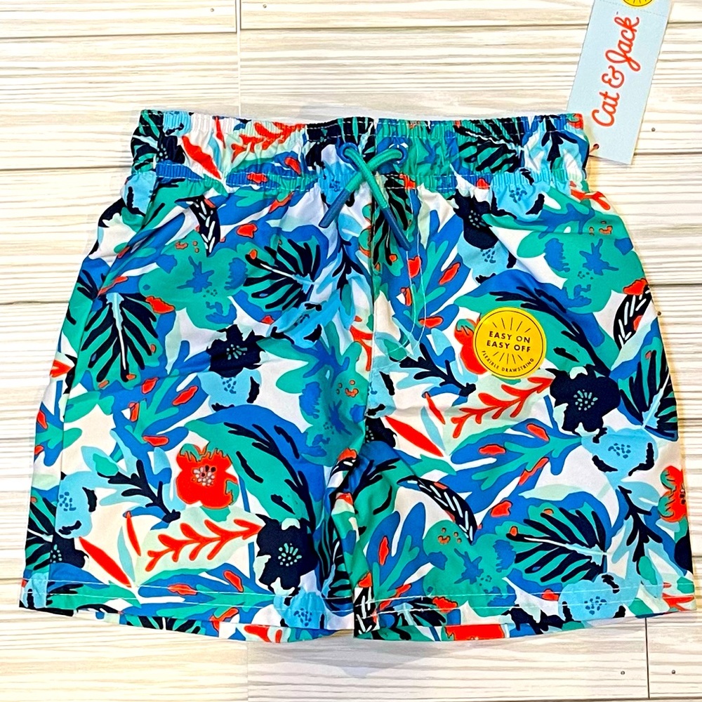 NWT BOYS SWIM TRUNK SZ 3T